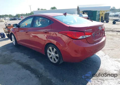 2012 Hyundai Elantra Limited (Ulsan Plant) from USA, damaged, VIN KMHDH4AE1CU299177